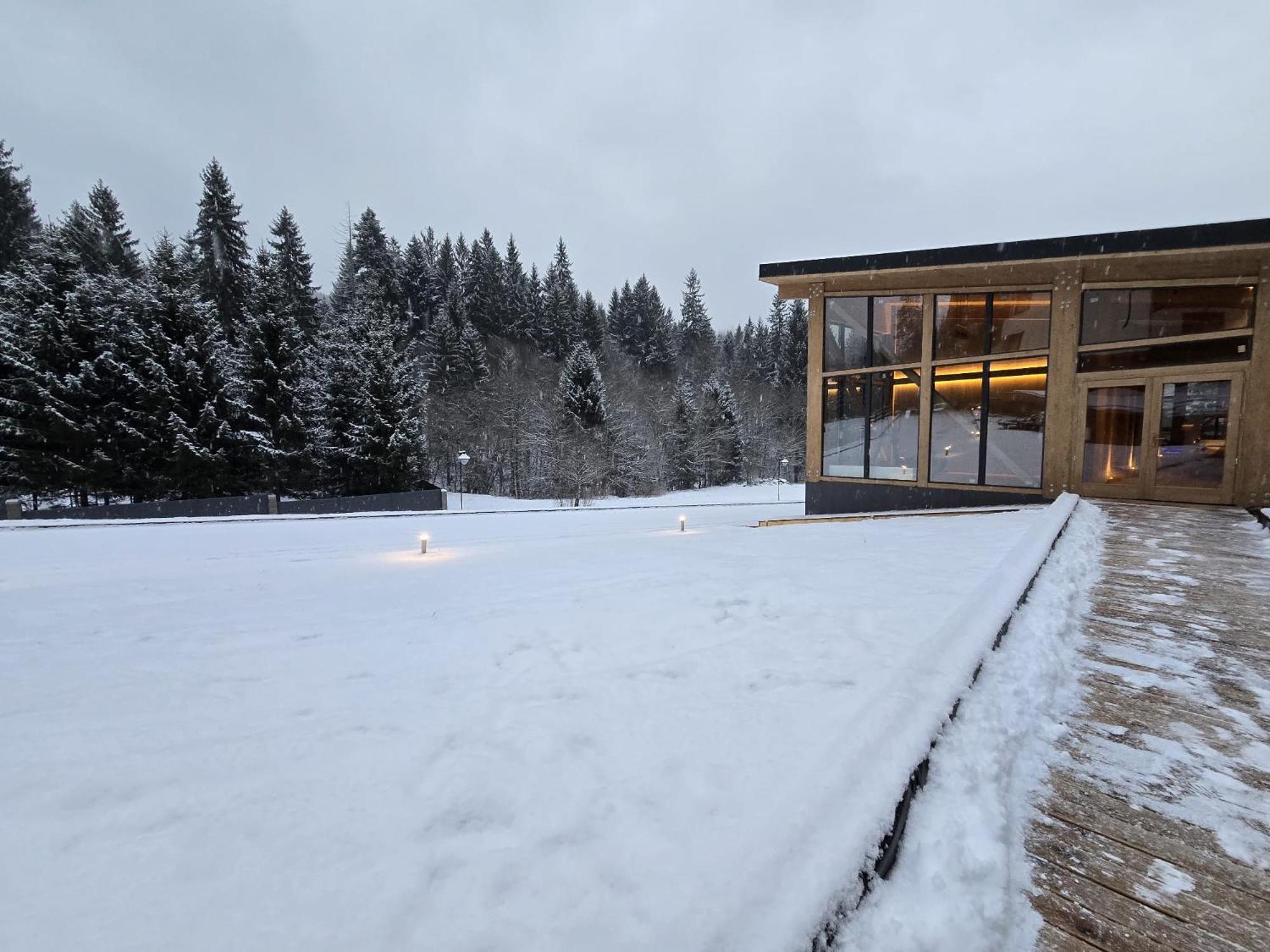Monte Cervo Bio Hotel & Spa Covasna Exterior photo